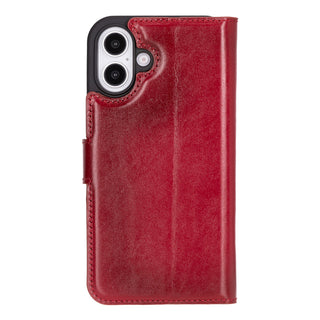 Magic - 2-in-1-Handyhülle für iPhone 16 Plus aus Leder