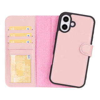 Magic - 2-in-1-Handyhülle für iPhone 16 Plus aus Leder