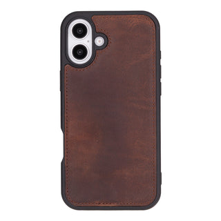 Magic - 2-in-1-Handyhülle für iPhone 16 aus Leder