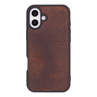 Magic - 2-in-1-Handyhülle für iPhone 16 Plus aus Leder