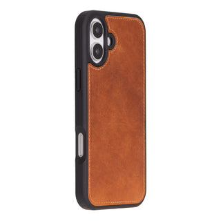 Magic - 2-in-1-Handyhülle für iPhone 16 aus Leder