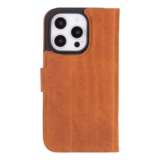 Magic - 2-in-1-Handyhülle für iPhone 16 Pro Max aus Leder