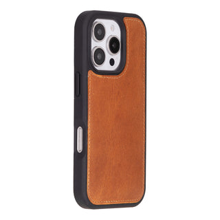Magic - 2-in-1-Handyhülle für iPhone 16 Pro aus Leder