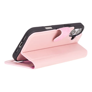 Magic - 2-in-1-Handyhülle für iPhone 16 Plus aus Leder