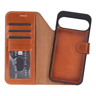 Magic Google Pixel 10 / 10 Pro Detachable Leather Wallet Case