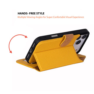 Magic iPhone 17 Pro Max Leather Detachable Wallet Case