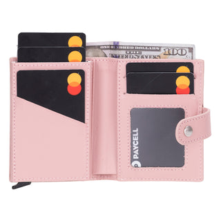 Palertag Zip - Mechanisches Kartenetui aus Leder mit AirTag-Fach