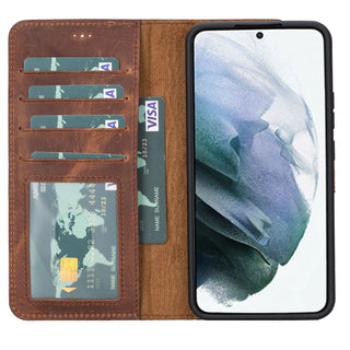 Magic - 2-in-1-Handyhülle für Samsung Galaxy S23 / Samsung Galaxy S23 Plus / Samsung Galaxy S23 Ultra aus Leder