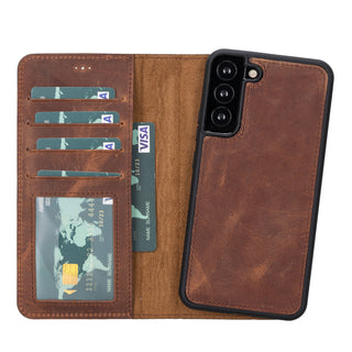 Magic - 2-in-1-Handyhülle für Samsung Galaxy S23 / Samsung Galaxy S23 Plus / Samsung Galaxy S23 Ultra aus Leder