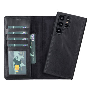 Magic - 2-in-1-Handyhülle für Samsung Galaxy S23 / Samsung Galaxy S23 Plus / Samsung Galaxy S23 Ultra aus Leder