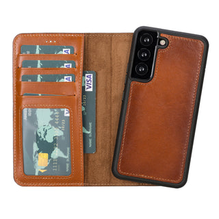 Magic - 2-in-1-Handyhülle für Samsung Galaxy S23 / Samsung Galaxy S23 Plus / Samsung Galaxy S23 Ultra aus Leder