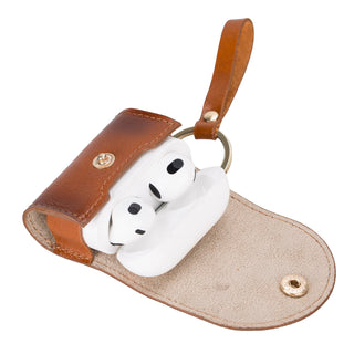 Mai Snap - Schutzhülle für AirPods 3 / AirPods 4 aus Leder