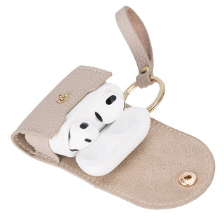 Mai Snap - Schutzhülle für AirPods 3 / AirPods 4 aus Leder