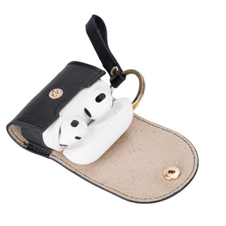 Mai Snap - Schutzhülle für AirPods 3 / AirPods 4 aus Leder