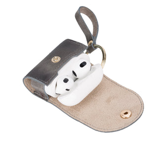 Mai Snap - Schutzhülle für AirPods 3 / AirPods 4 aus Leder