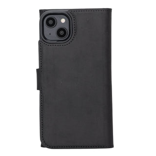 Santa iPhone 14 Plus Leather Detachable Wallet Case