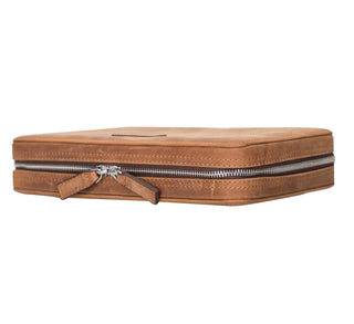 Kabelorganizer aus Leder