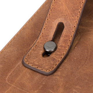 Kabelorganizer aus Leder