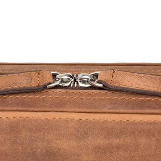Kabelorganizer aus Leder