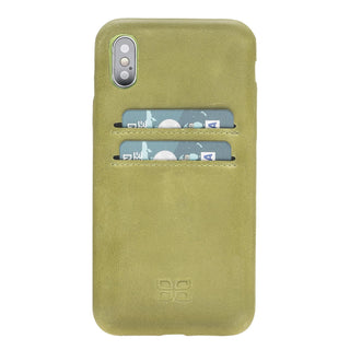 Apple iPhone X/XS Leather Case / UCCC - Ultra Cover with Card Holder