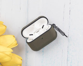 Juni - Schutzhülle für AirPods Pro 1 / AirPods Pro 2 aus Leder