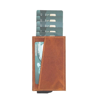 Mondello Leather Pop-Up Card Holder