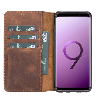 Wallet Case - Handyhülle für Samsung Galaxy S8 aus Leder