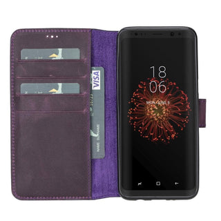 Wallet Case - Handyhülle für Samsung Galaxy S8 Plus aus Leder