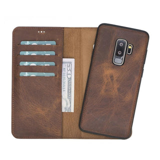 Samsung Galaxy S9 Detachable Leather Case / MW G19