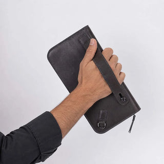 Novarco Leather Clutch Handbag