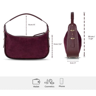 Dolcezza Suede Leather Women's Bag