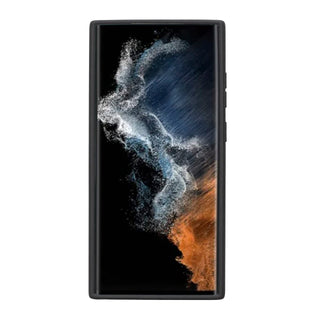 Solo Pelle Lederhülle für das Samsung Galaxy S24 Ultra Hülle aus echtem Leder, Model: Stanford (Vintage Braun)