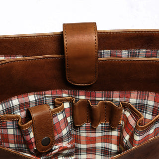 Solo Pelle Leder Messenger Tasche / Umhängetasche aus echtem Leder Modell: 4012