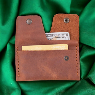 Porta - Kartenetui aus Leder