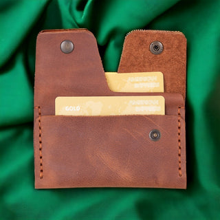 Porta - Kartenetui aus Leder