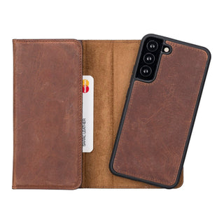 Santa Samsung Galaxy S22 Plus Leather Detachable Wallet Case