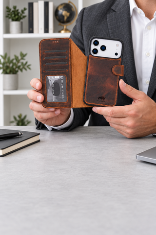 Solo Pelle Lederhuelle iPhone 18 Pro Max - Lifestyle