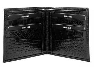 Solo Pelle Slim Wallet aus echtem Leder Platz für 4-8 Karten magnetisch abnehmares Kartenetui in Steingrau