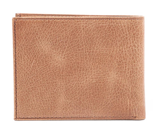 Solo Pelle Slim Wallet aus echtem Leder Platz für 4-8 Karten magnetisch abnehmares Kartenetui in Steingrau